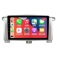 RoverOne Autoradio Bluetooth CarPlay GPS-Navigation Touchscreen für Toyota Land Cruiser LC 100 2002 - 2007