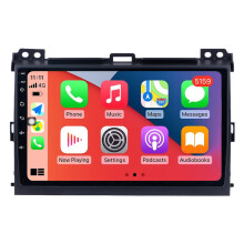 RoverOne Autoradio Bluetooth CarPlay GPS-Navigation Touchscreen für Toyota Land Cruiser Prado 120 3 2002 - 2009