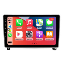 Autorádio RoverOne Bluetooth CarPlay GPS Navigáciou pre Peugeot 407 1 2004 - 2011