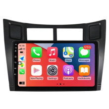 RoverOne Autorádio Bluetooth CarPlay GPS Navigace Pro Toyota Yaris 2 XP90 2005 - 2012