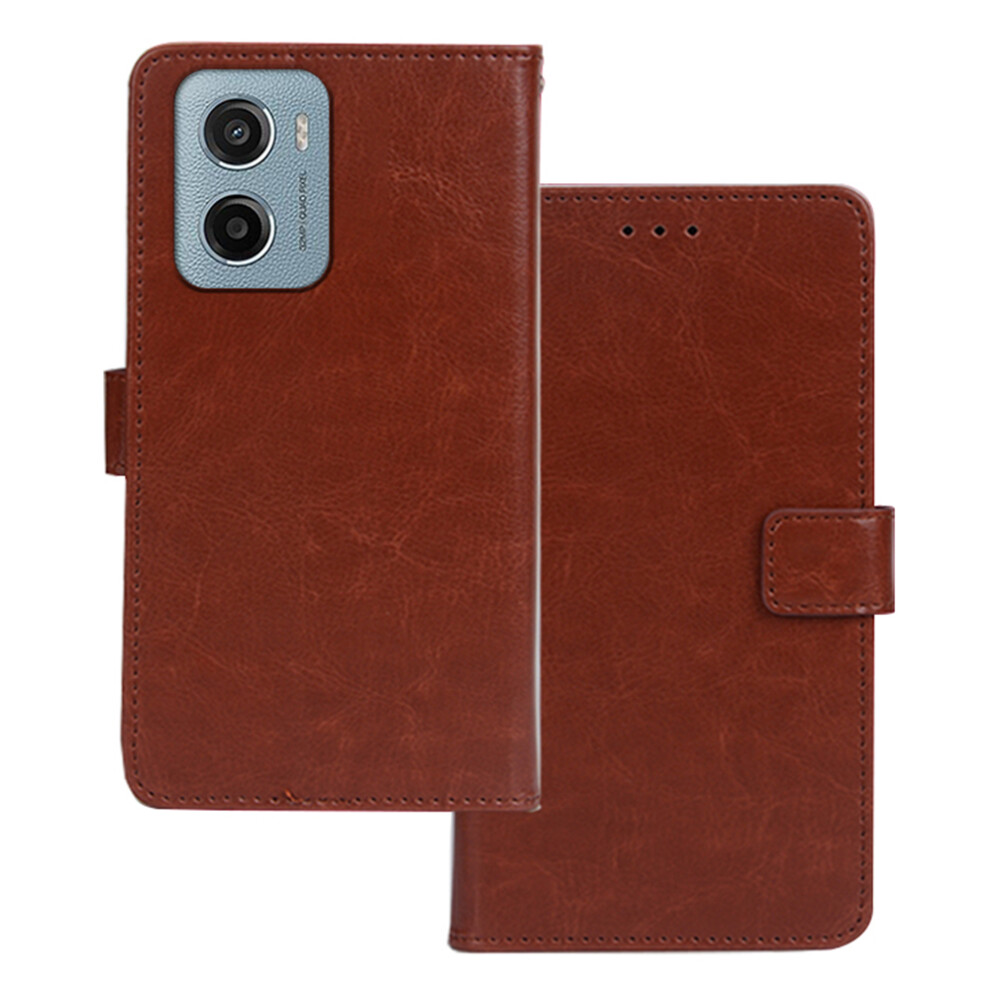 (Brown) For Motorola Moto E15 4G Cases Brown 6914289705034