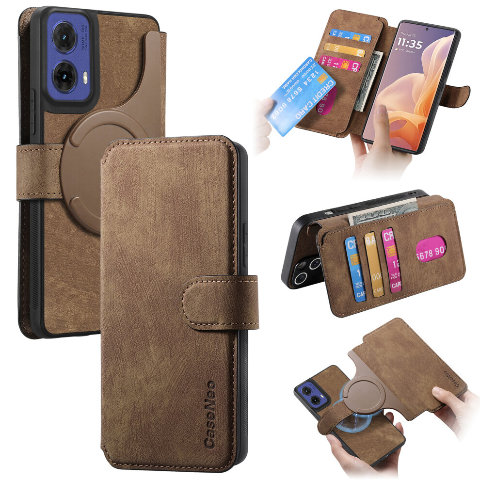 (Brown) For Motorola Moto G85 5G Cases Brown 6914284065249