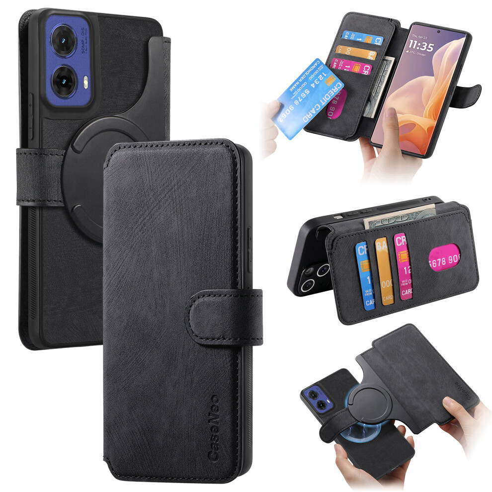 (Black) For Motorola Moto G85 5G Cases Black 6914285025013