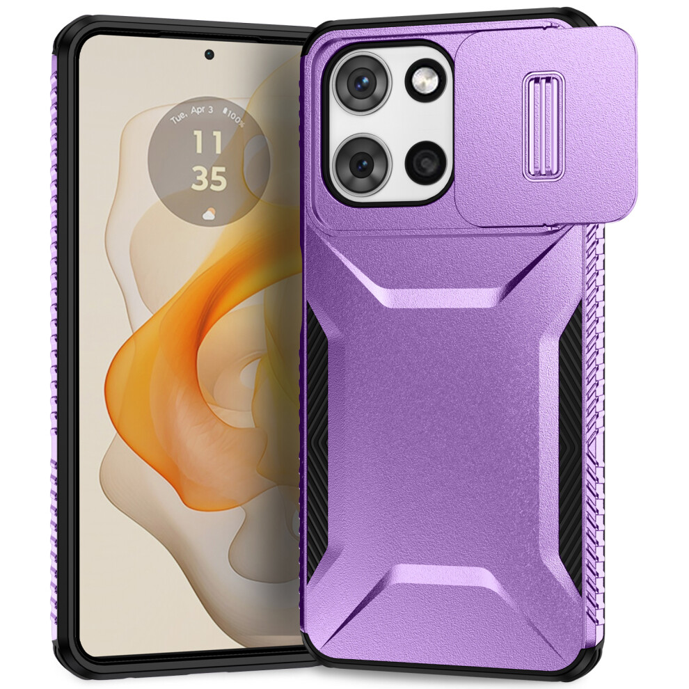 (Purple) For Motorola Moto G 5G (2025) Cases Purple 6914282234340