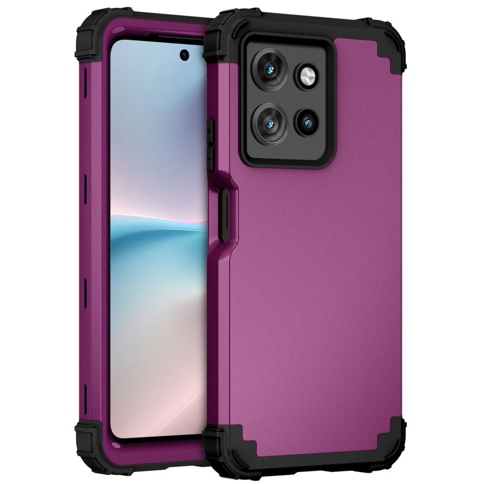 (Purple) For Motorola Moto G 5G (2025) Cases Purple 6914280949772