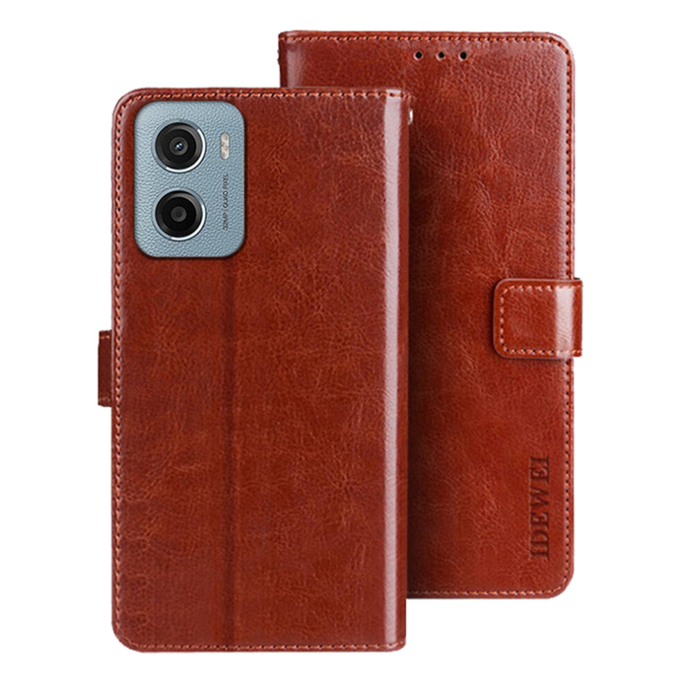 (Brown) For Motorola Moto E15 4G Cases Brown 6914284253639