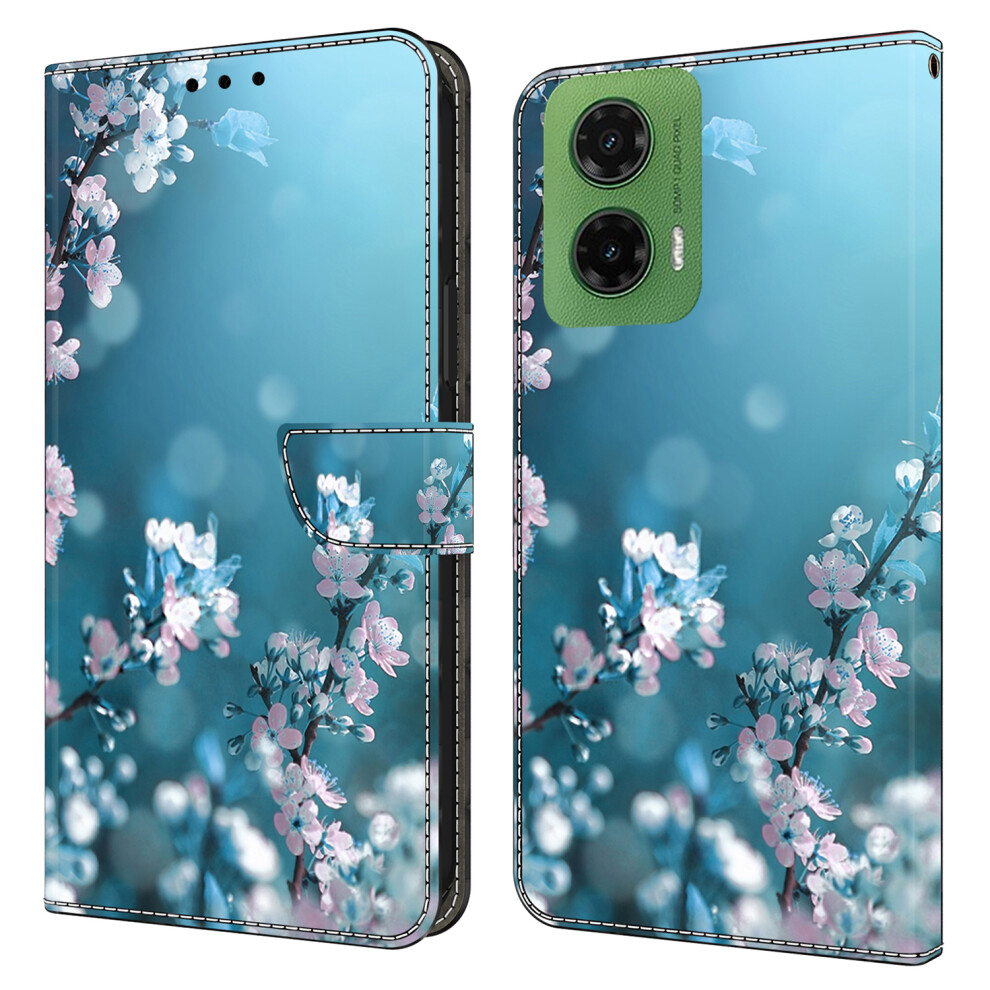 (Plum Blossoms) For Motorola Moto G35 5G Cases Purple 6914286275066