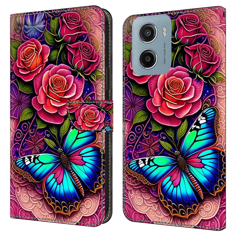 (Colorful Butterfly) For Motorola Moto E15 4G Cases 6914282311249
