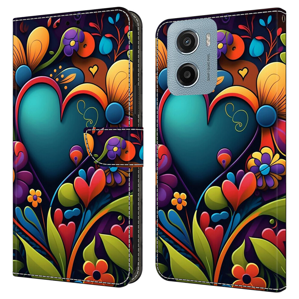 (Paint Flower) For Motorola Moto E15 4G Cases 6914280262857