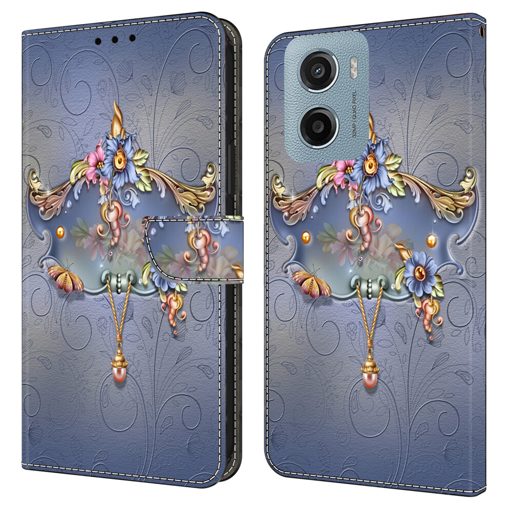 (Carving Flower) For Motorola Moto E15 4G Cases 6914285454080