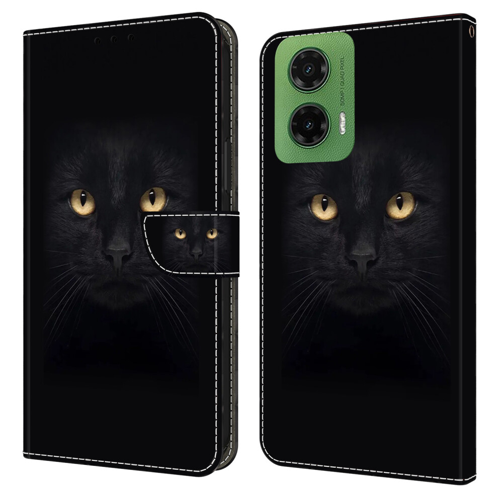 ( Cat) For Motorola Moto G35 5G Cases Black 6914286533883
