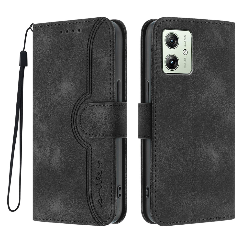 (Black) For Motorola Moto G54 Power 5G Cases Black 6914282960331