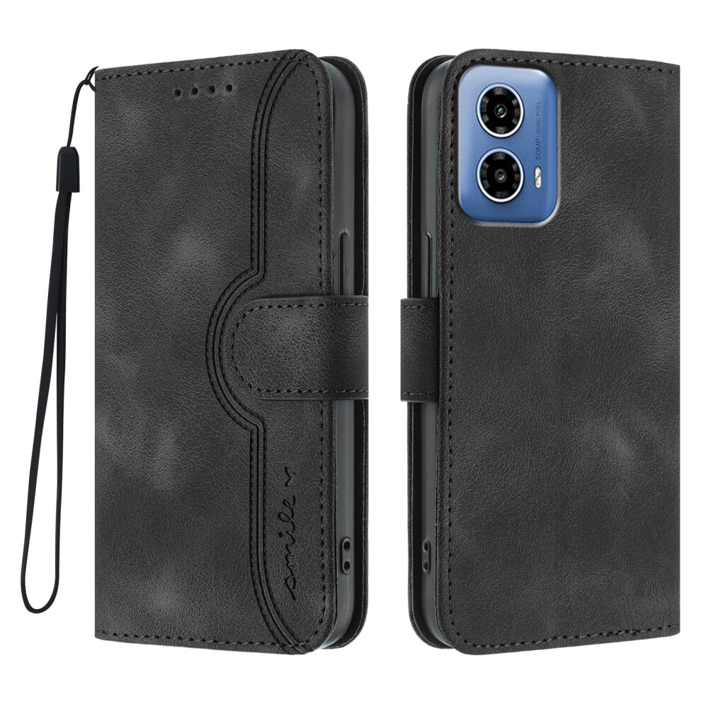 (Black) For Motorola Moto G34 5G Cases Black 6914283686032