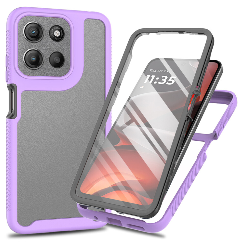 (Purple) For Motorola Moto E15 4G Cases Purple 6914280109176