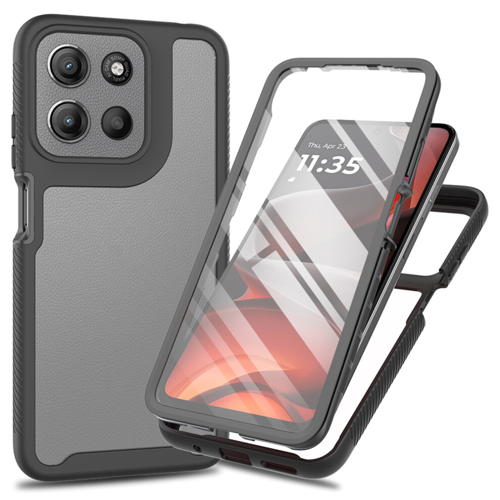 (Black) For Motorola Moto E15 4G Cases Black 6914283251575