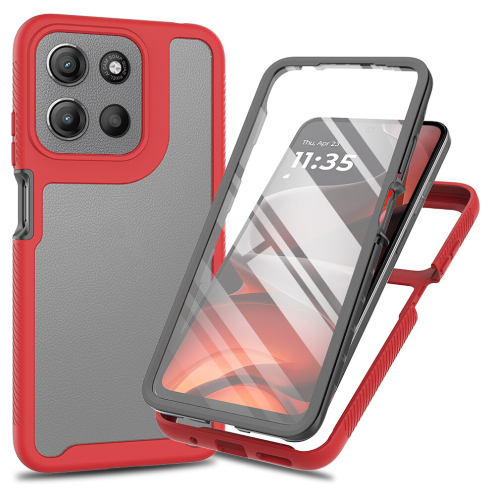 (Red) For Motorola Moto E15 4G Cases Red 6914286304599