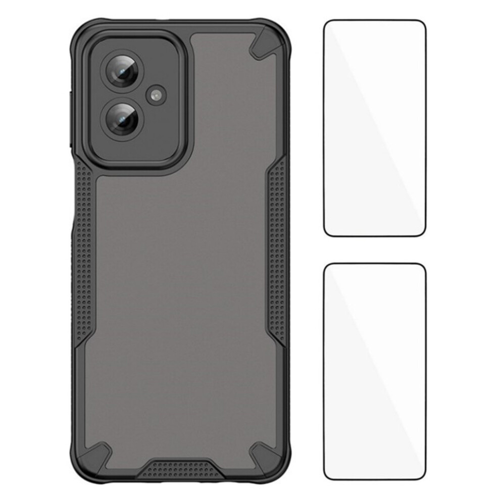 (Black) For Motorola Moto G55 5G Cases Black 6914288266796