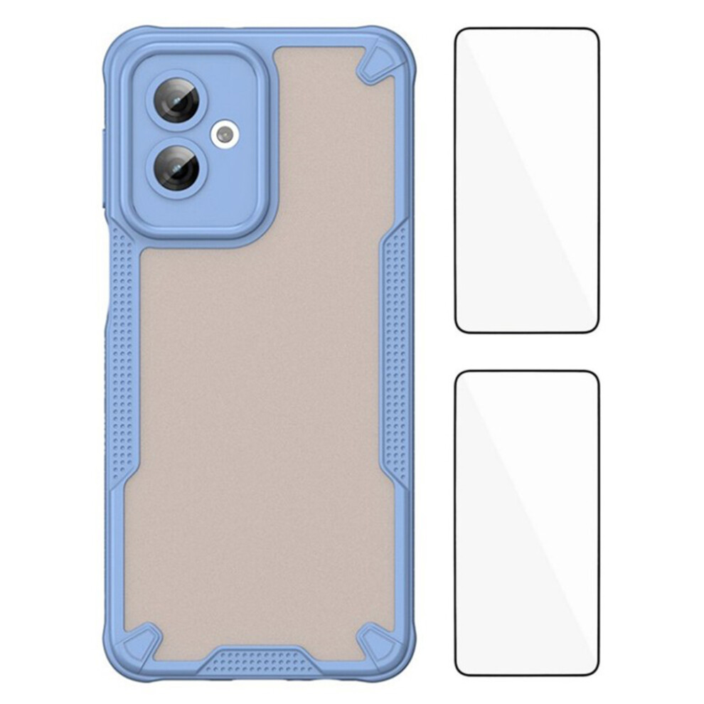 (Blue) For Motorola Moto G55 5G Cases Blue 6914280775043