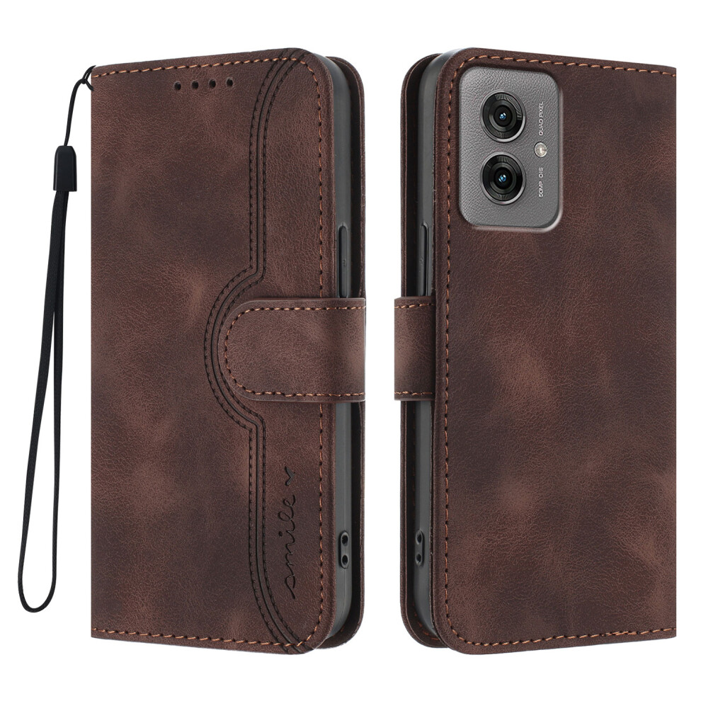 (Coffee) For Motorola Moto G55 5G Cases Brown 6914282573210