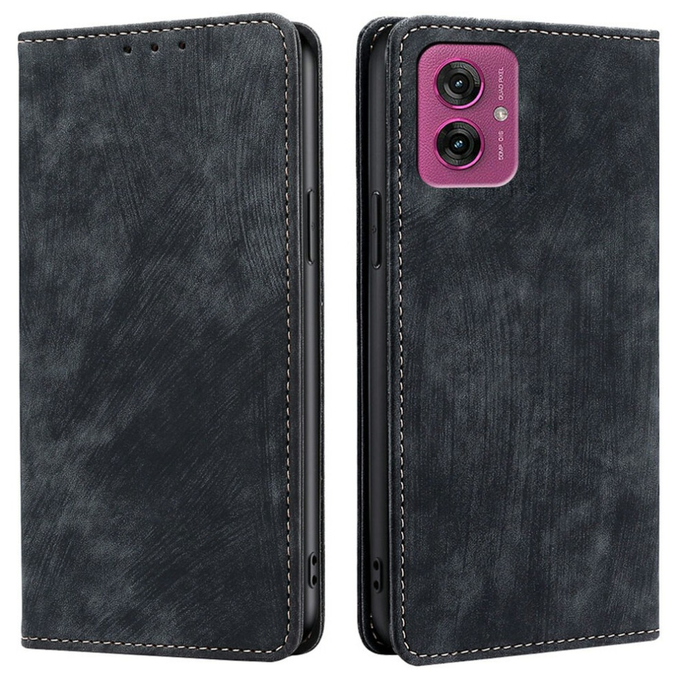 (Black) For Motorola Moto G55 5G Cases Black 6914288800037
