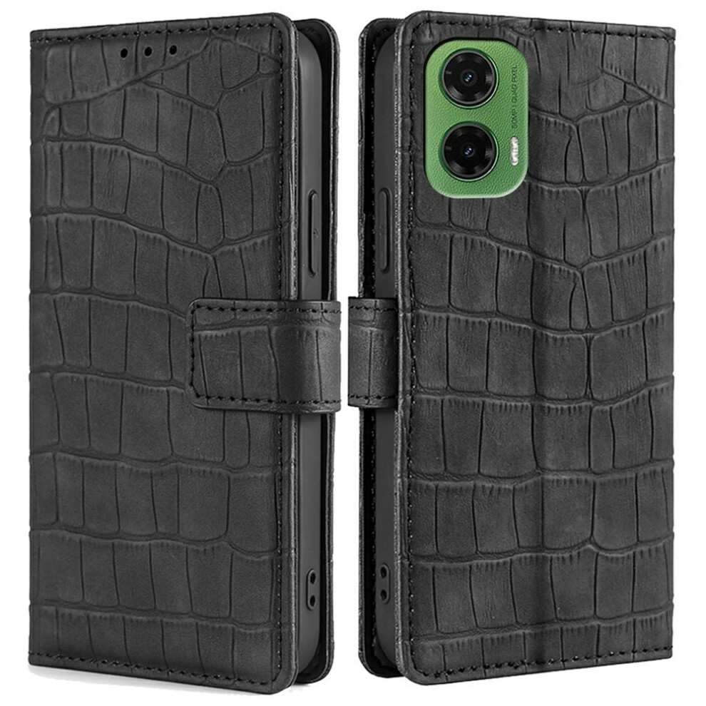 (Black) For Motorola Moto G35 5G Cases Black 6914281708989