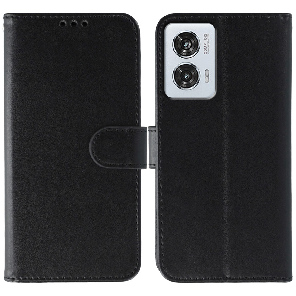 (Black) For Motorola Edge 50 Fusion Cases Black 6914284230463