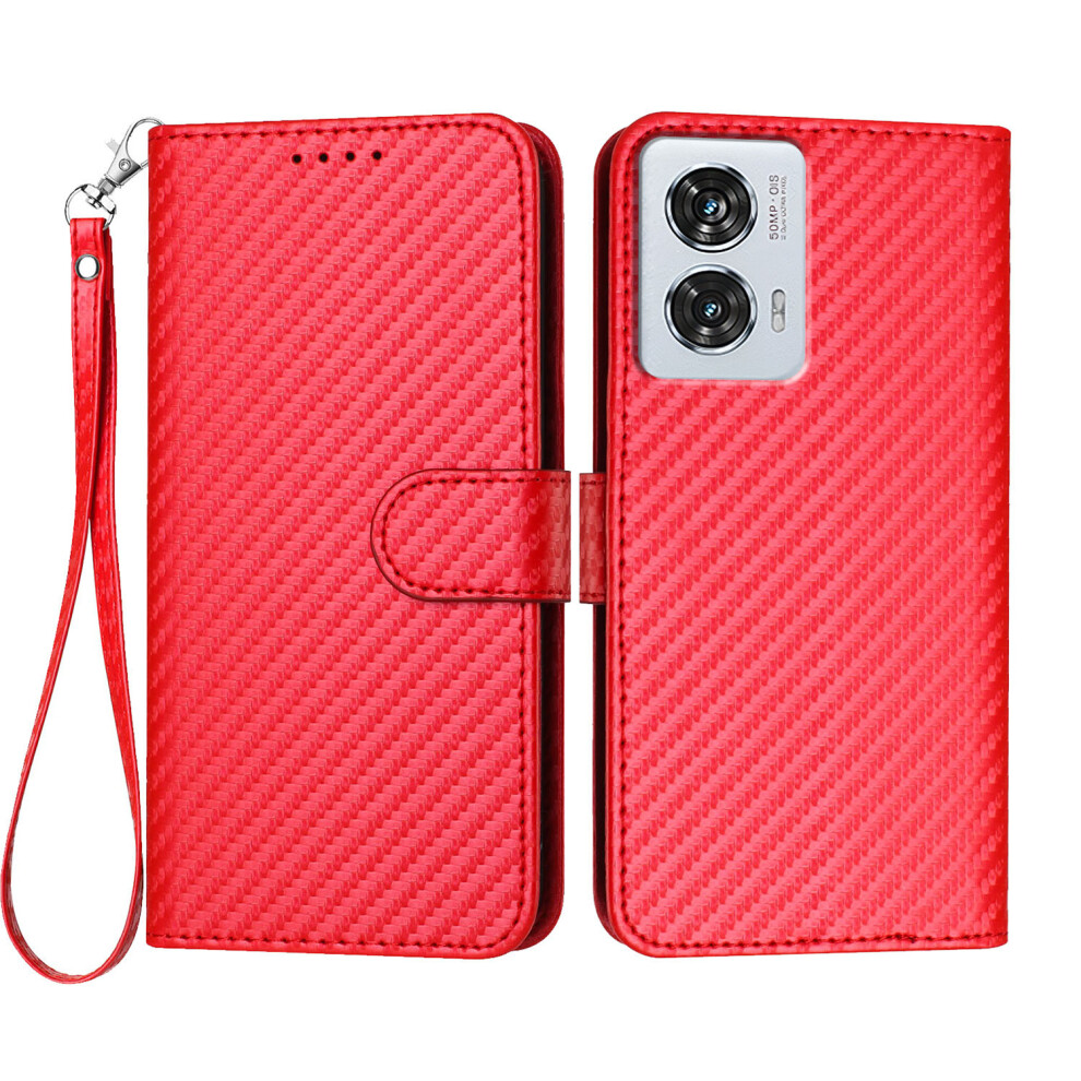 (Red) For Motorola Edge 50 Fusion Cases Red 6914284239916