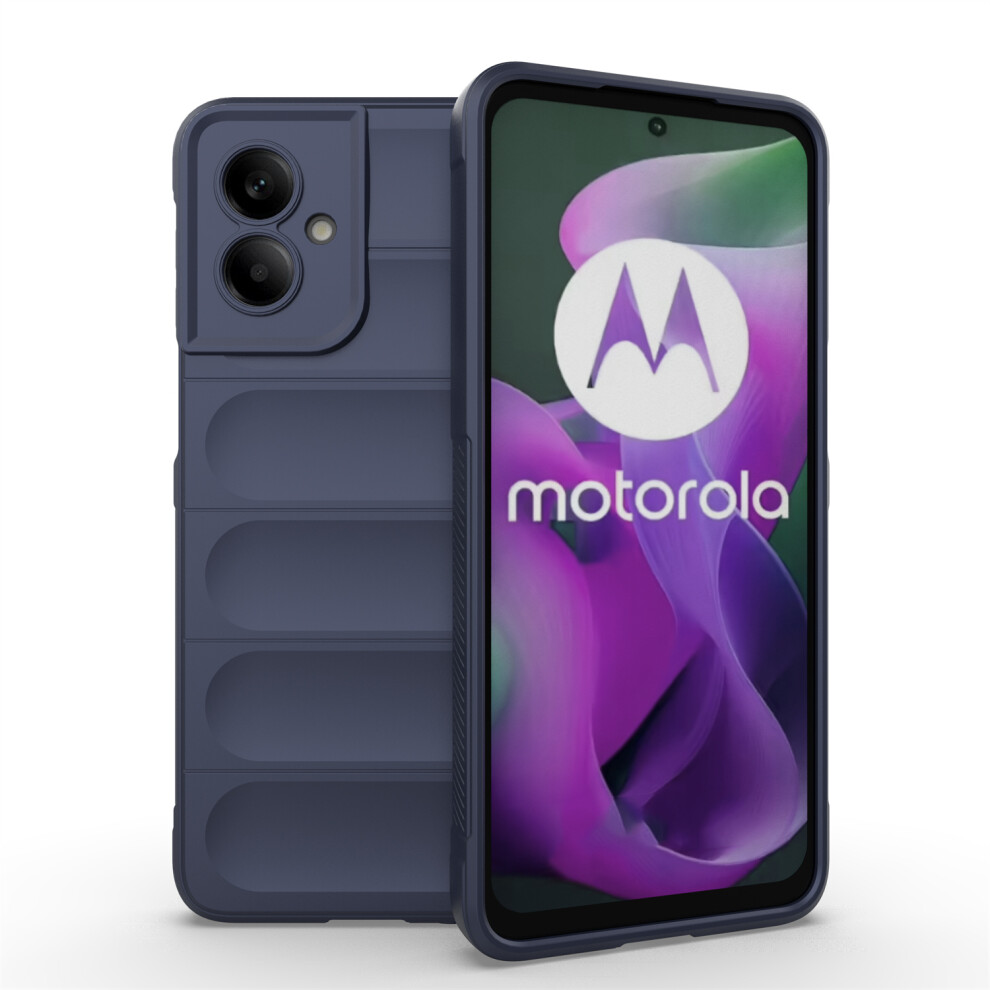 (Dark ) For Motorola Moto G55 5G Cases Blue 6914287927209