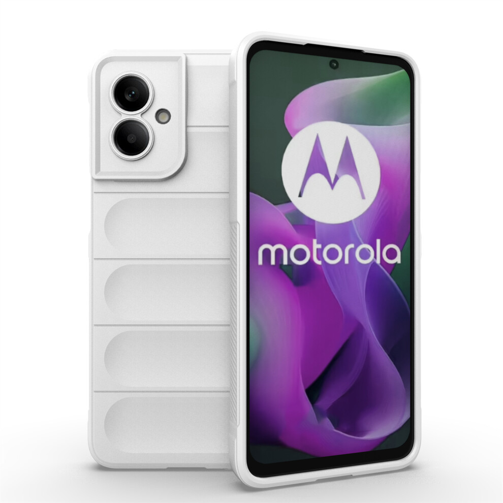(White) For Motorola Moto G55 5G Cases White