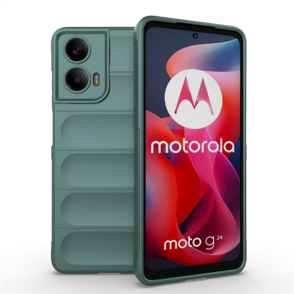 (Green) For Motorola Moto G24 4G Cases Green 6914280958842