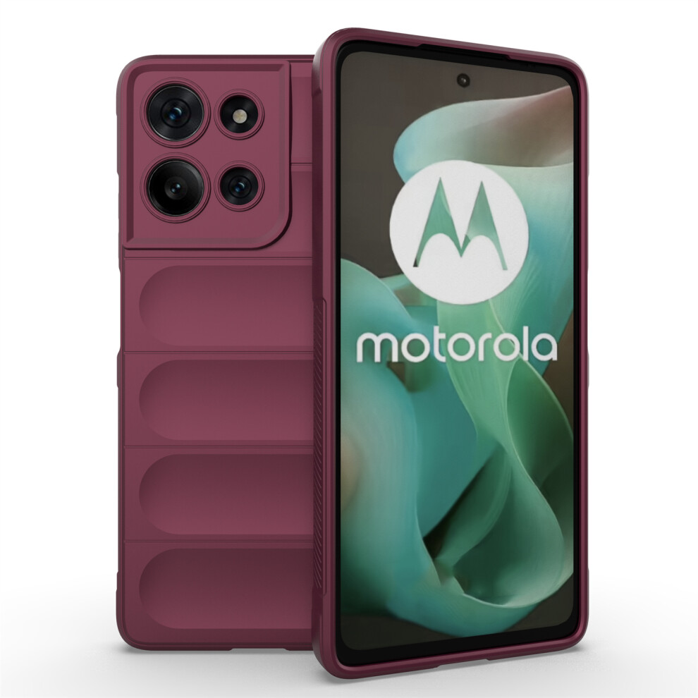 (Wine ) For Motorola Moto G75 5G Cases Red 6914287842953