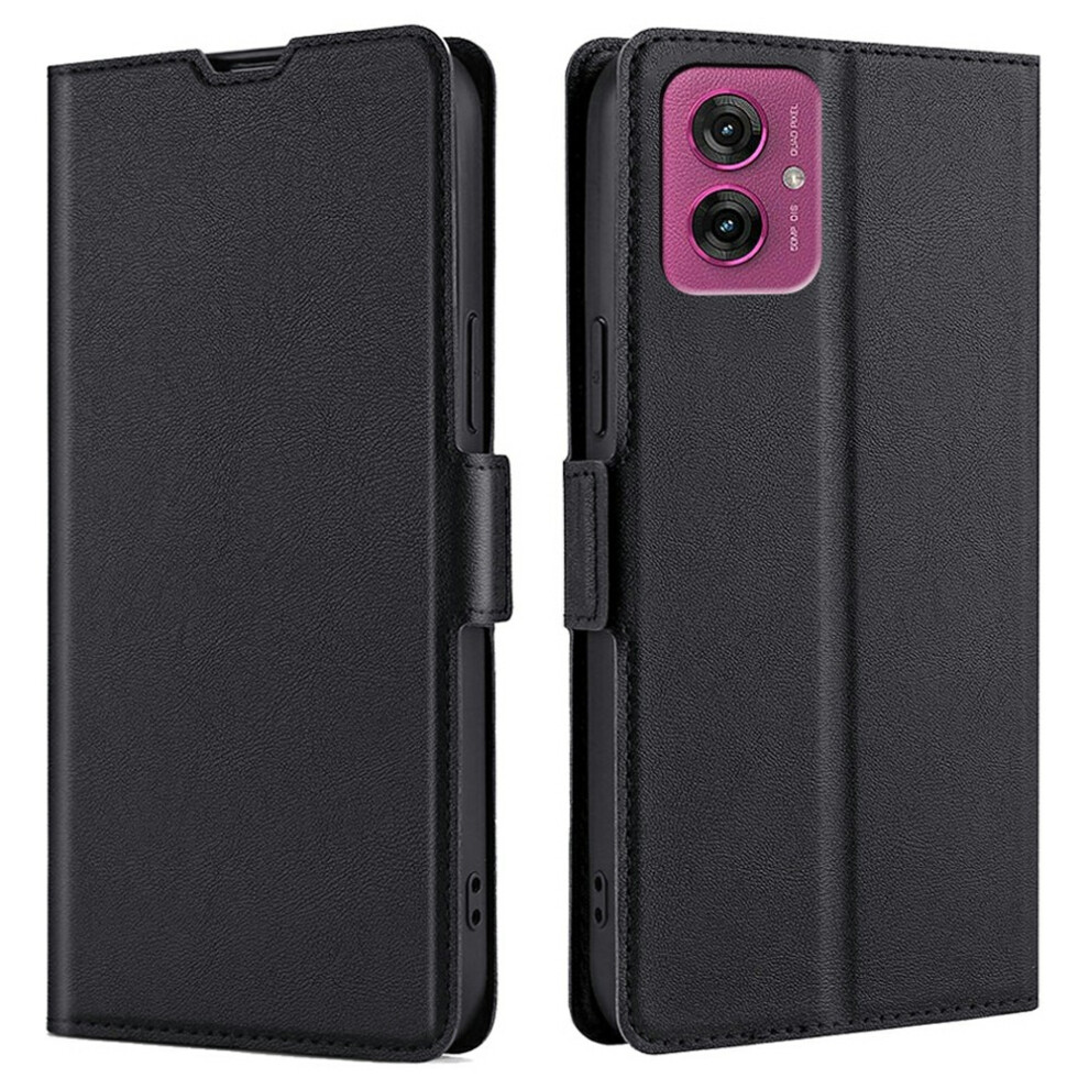 (Black) For Motorola Moto G55 5G Cases Black 6914282348948