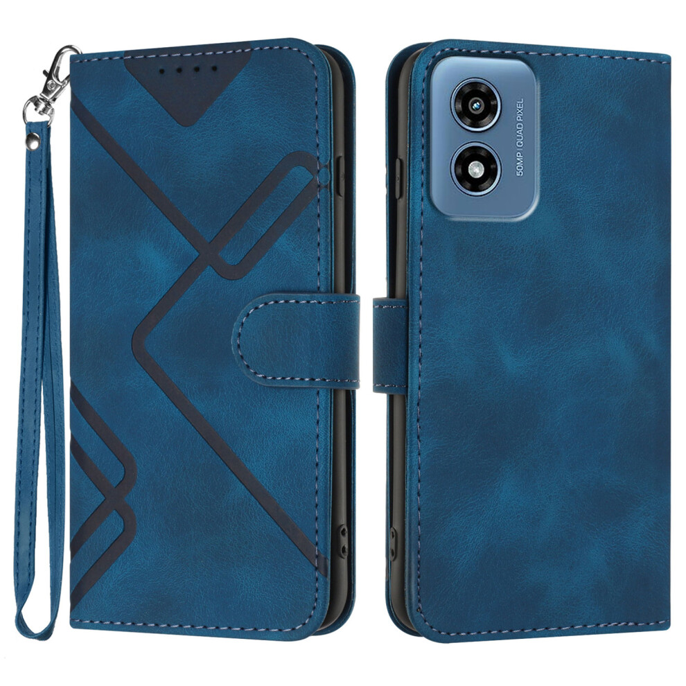 (Royal ) For Motorola Moto G Play (2024) 4G Cases Blue 6914280249544