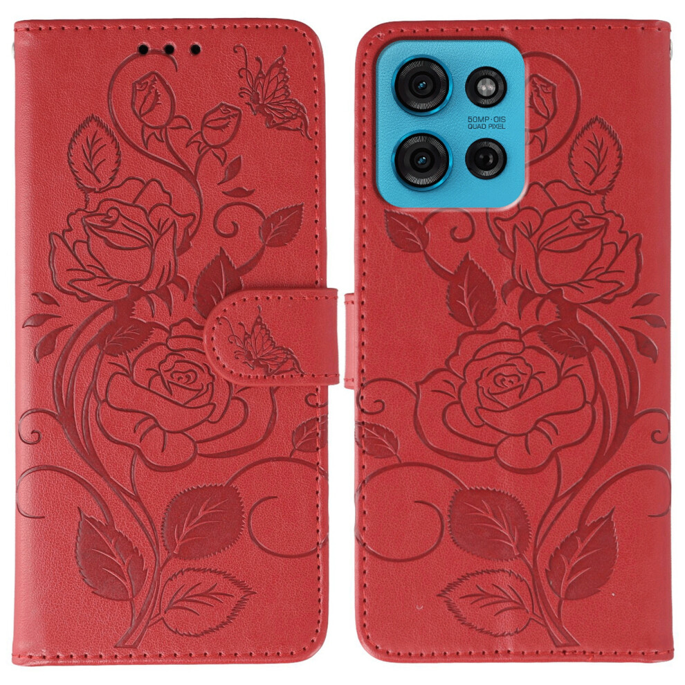 (Red) For Motorola Moto G75 5G Cases Red 6914282692546