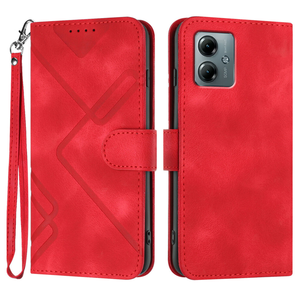 (Red) For Motorola Moto G Play (2025) 5G Cases Red 6914284818821