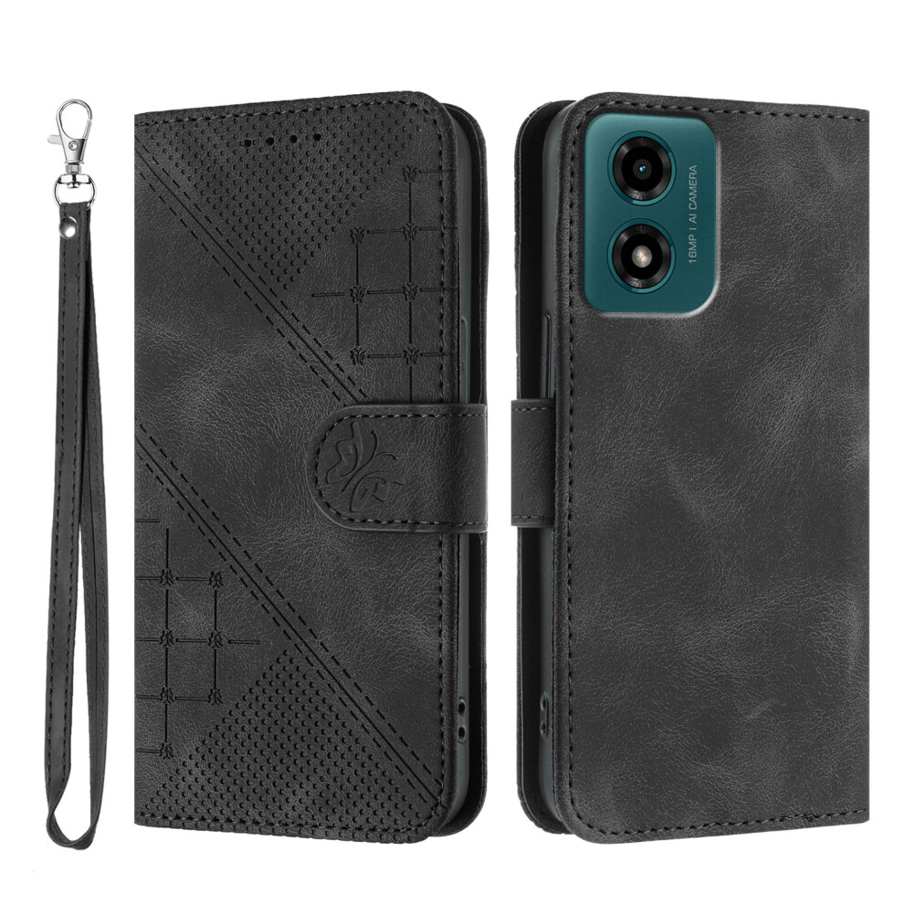 (Black) For Motorola Moto G24 4G Cases Black 6914282059684