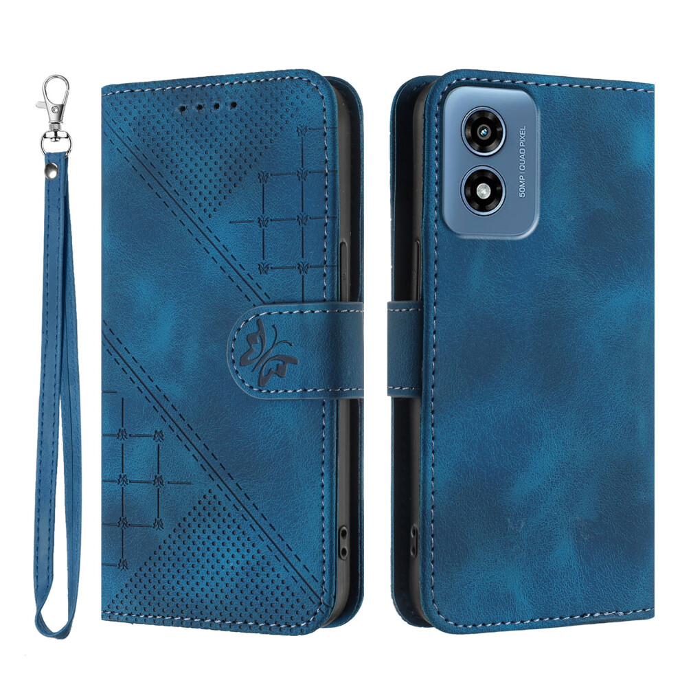 (Royal ) For Motorola Moto G Play (2024) 4G Cases Blue 6914281153833