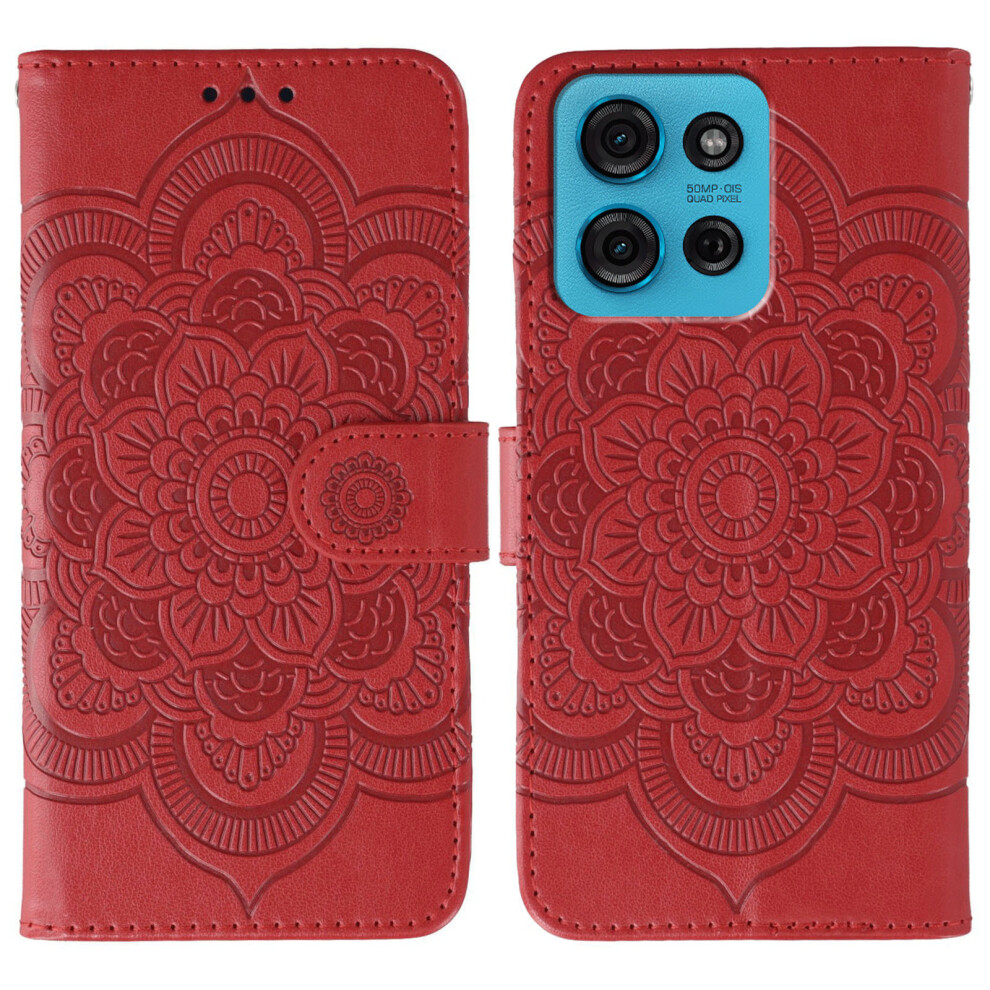 (Red) For Motorola Moto G75 5G Cases Red 6914280739915