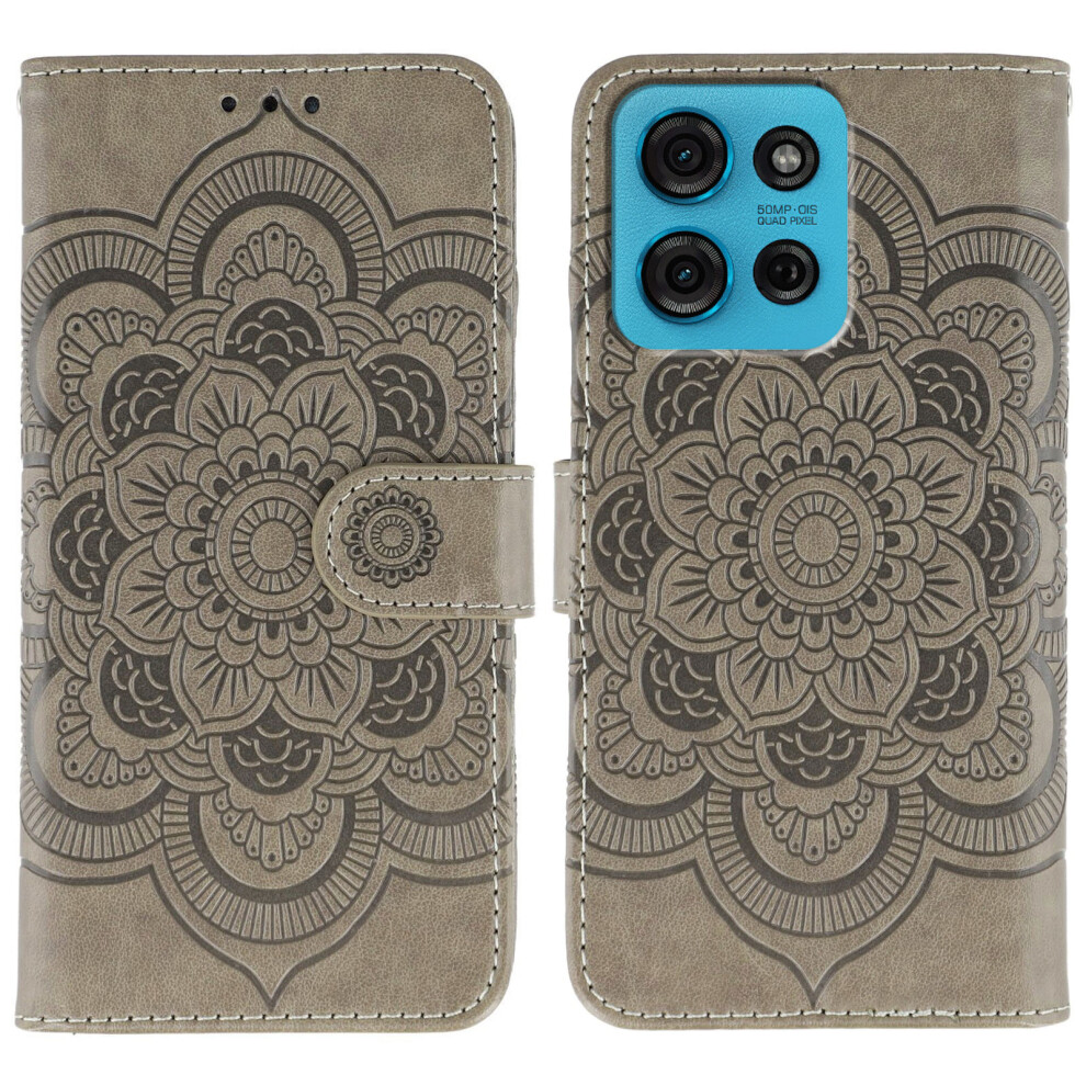 (Grey) For Motorola Moto G75 5G Cases Grey 6914282376118