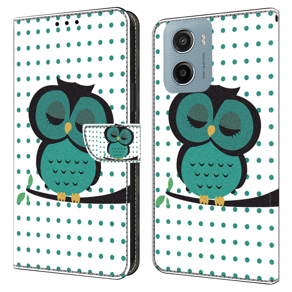 (Sleeping Owl) For Motorola Moto E15 4G Cases 6914288368315