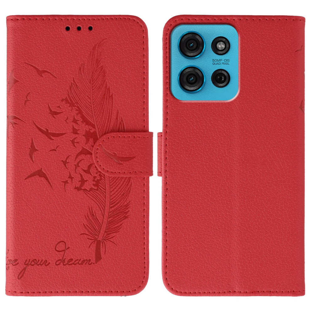 (Red) For Motorola Moto G75 5G Cases Red 6914286339669