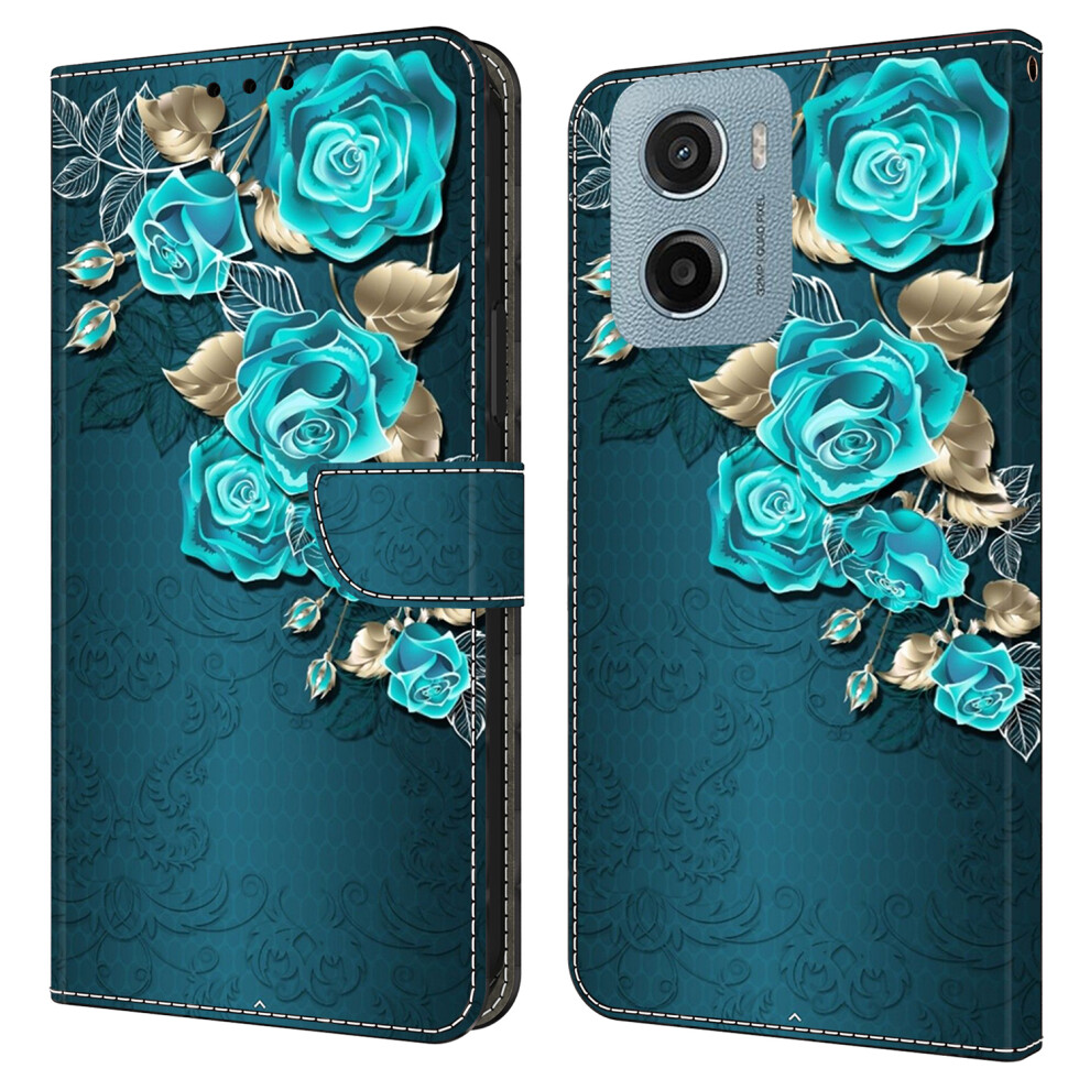 ( Rose) For Motorola Moto E15 4G Cases Blue 6914281619308