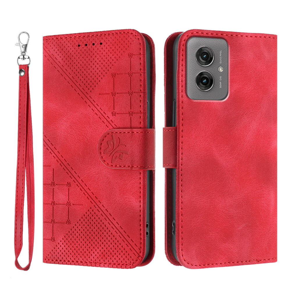 (Red) For Motorola Moto G55 5G Cases Red 6914281006795