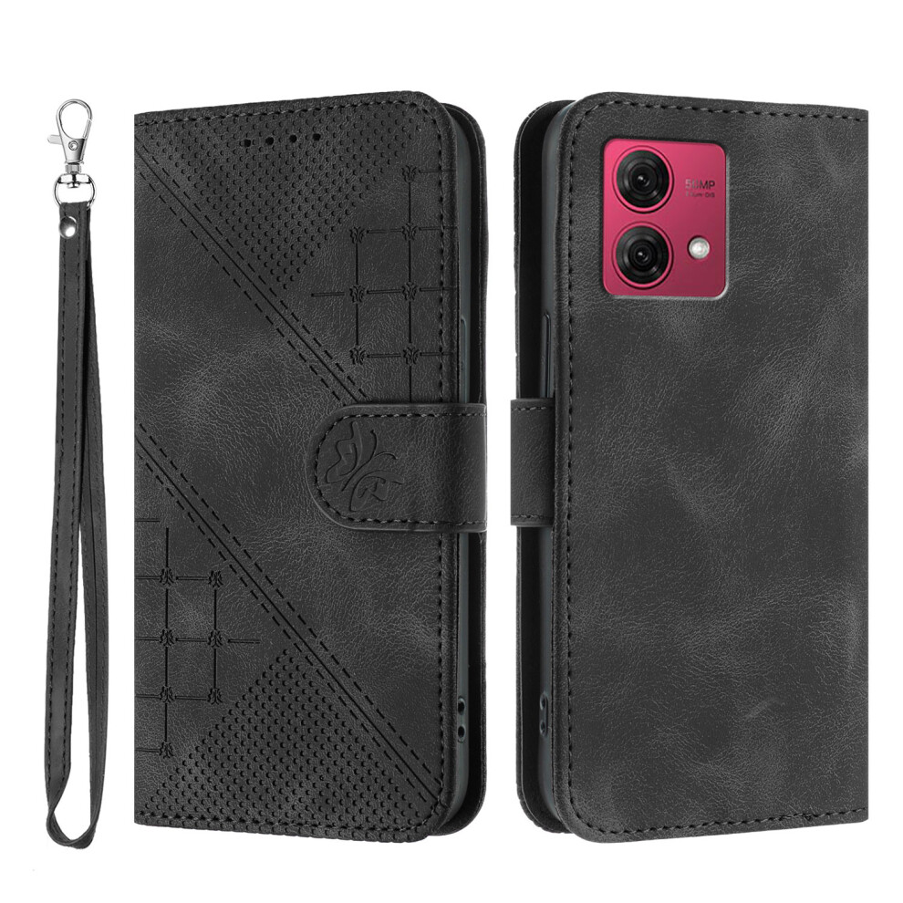 (Black) For Motorola Moto G84 5G Cases Black 6914283887941
