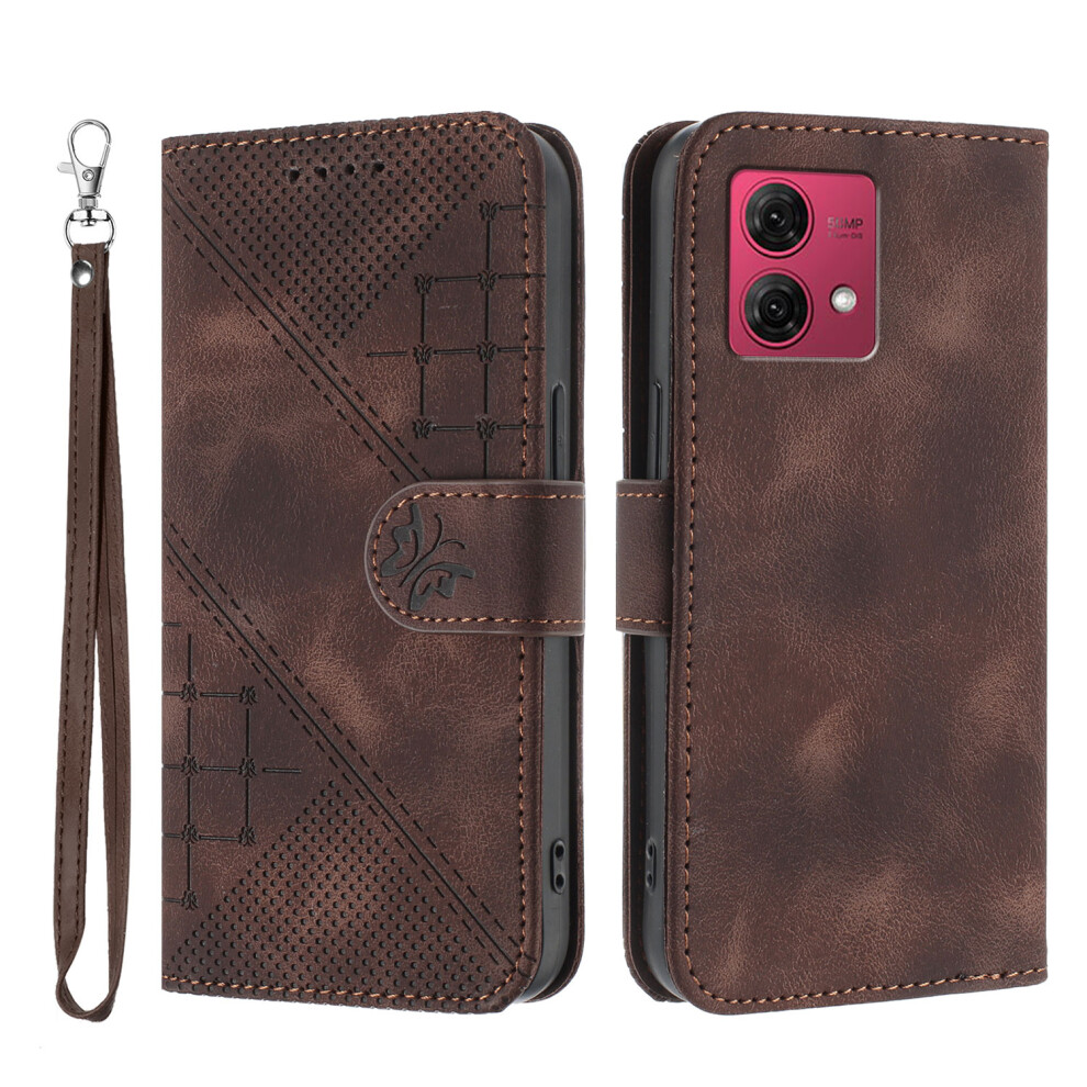 (Coffee) For Motorola Moto G84 5G Cases Brown 6914287693067