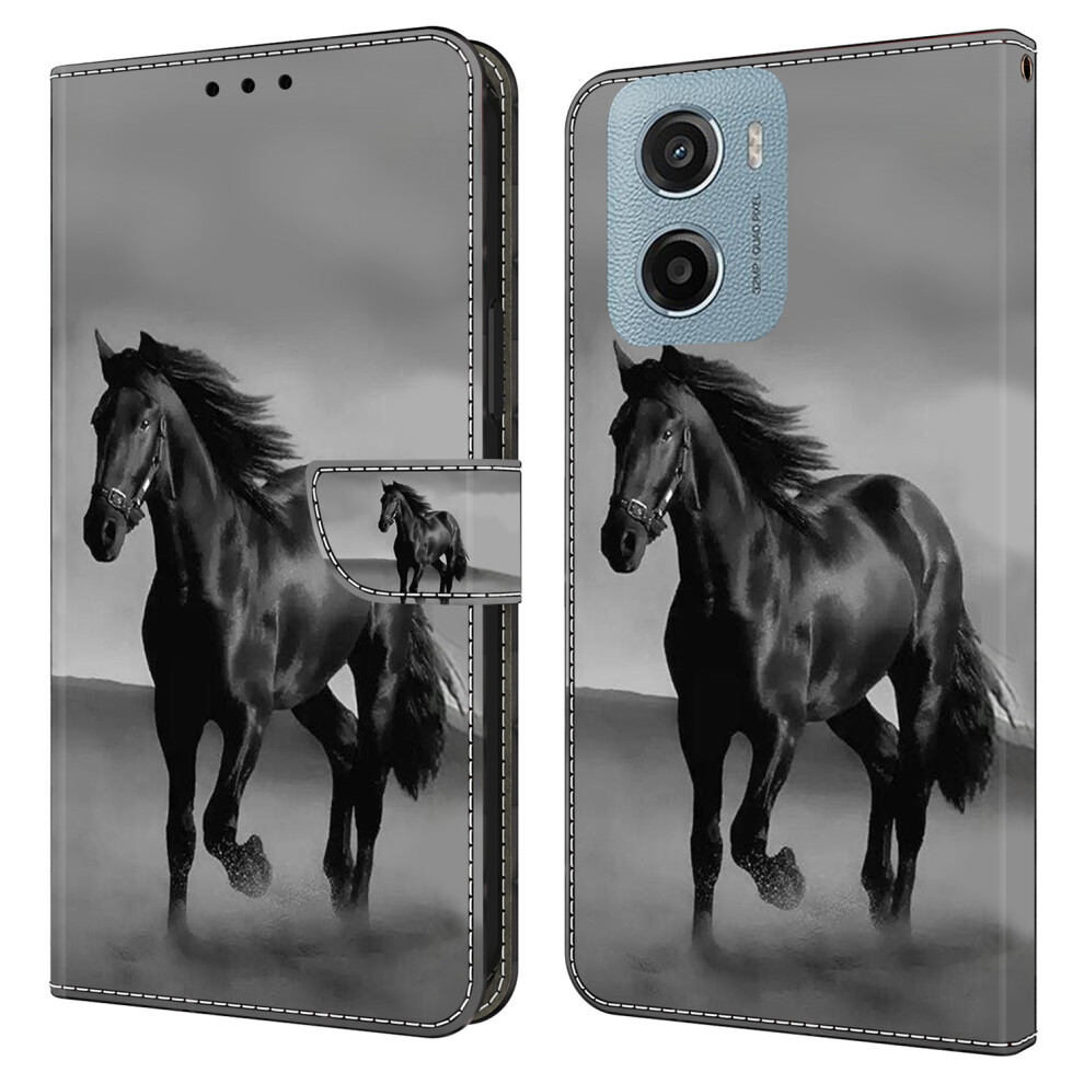 ( Horse) For Motorola Moto E15 4G Cases Black 6914289781229