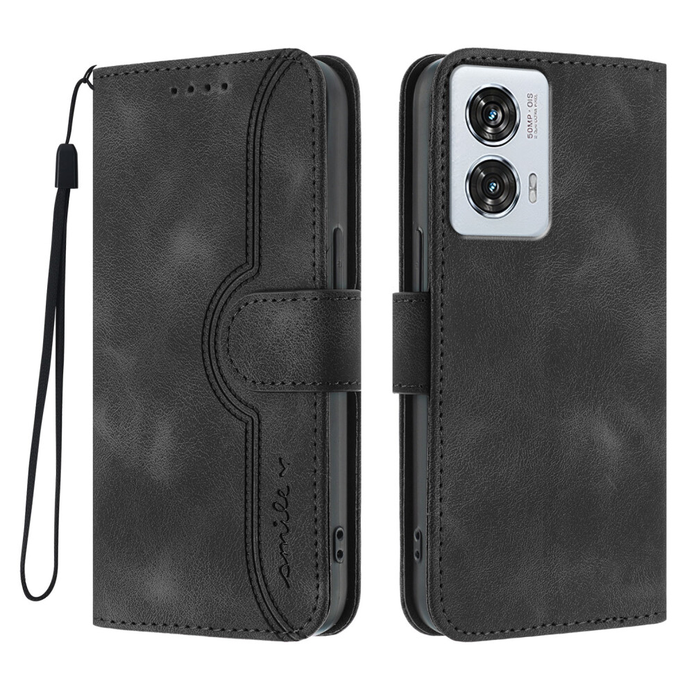(Black) For Motorola Edge 50 Fusion Cases Black 6914284732813