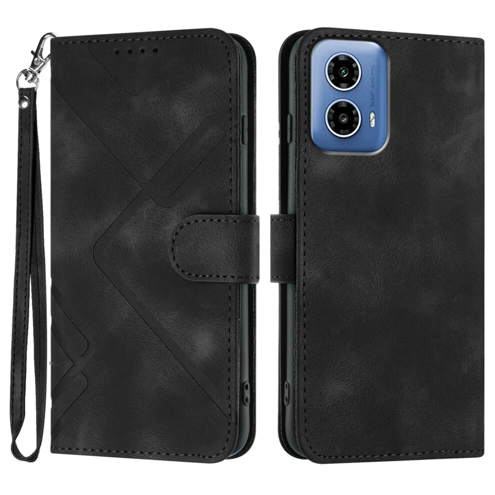 (Black) For Motorola Moto G34 5G Cases Black 6914283804573