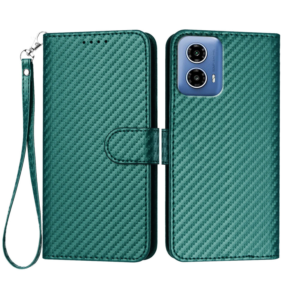 (Blackish ) For Motorola Moto G34 5G Cases Green 6914283426256