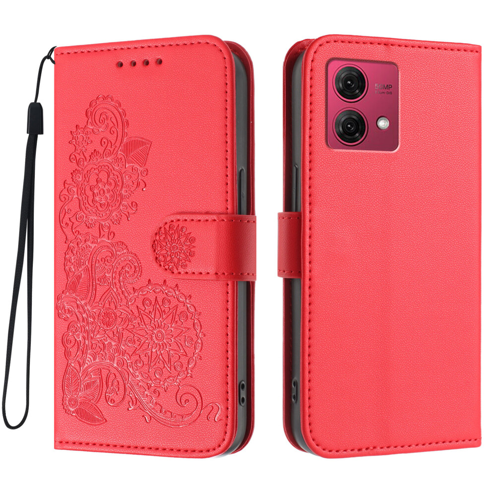 (Red) For Motorola Moto G84 5G Cases Red 6914287608849